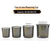 Aisen Durable Fishing Bait Measuring Cup Set with Scale - Portable and Drop-Resistant