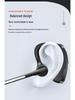 Qualcomm Bluetooth Single-Ear Business Earphone with Dual Mic Noise Cancelling and Long Battery Life