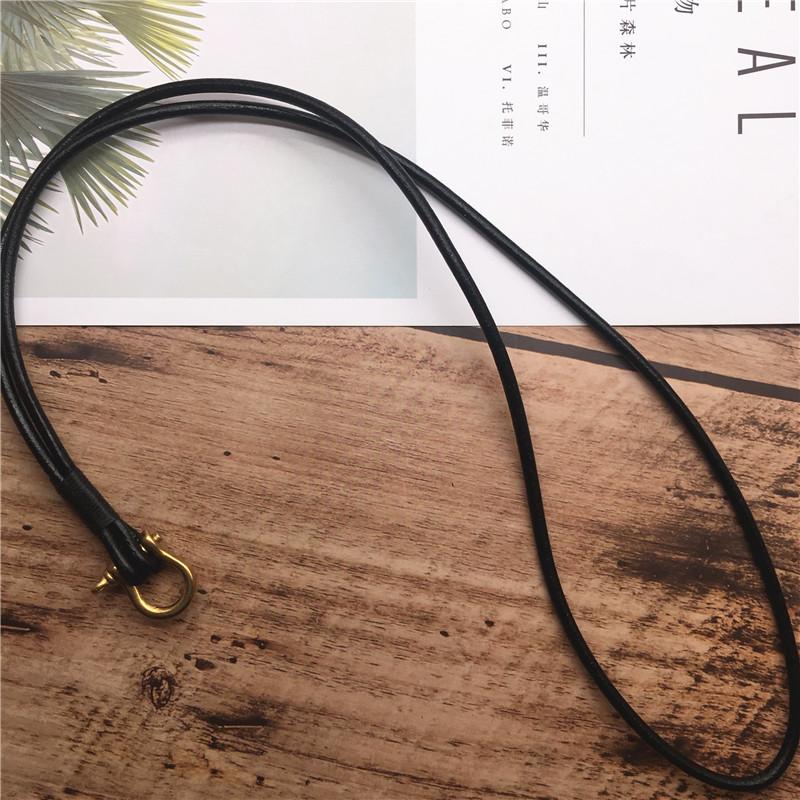 Originální kožený pásek na krk pro mobilní telefon Držák na klíče Lanyard na klíče Držáky na ID odznaky Pásky na krk pro telefon s kroužkem na klíče Pro iPhone