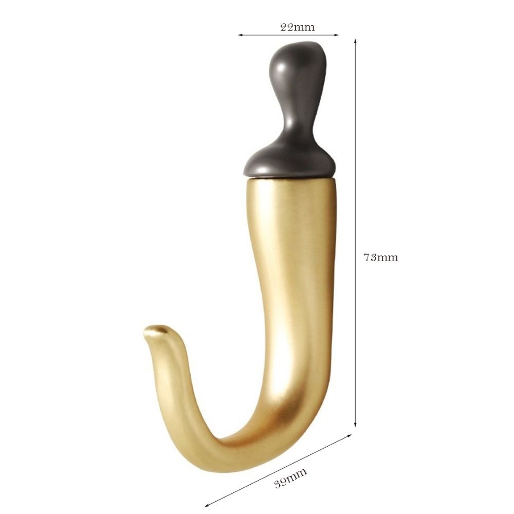 Creative Pepper-Shaped Coat Hook Screw Installation Space Saving Hat Hook Wall-Mounted Key Hook Home