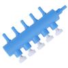1 Pc Aquarium Fish Tank 5 Holes Air Pump Plastic Water Tube  Control Valve