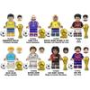 (8PCS-H) Sports Figures Football Players with Football Assembled Building Blocks Toy Christmas Birthday Gifts