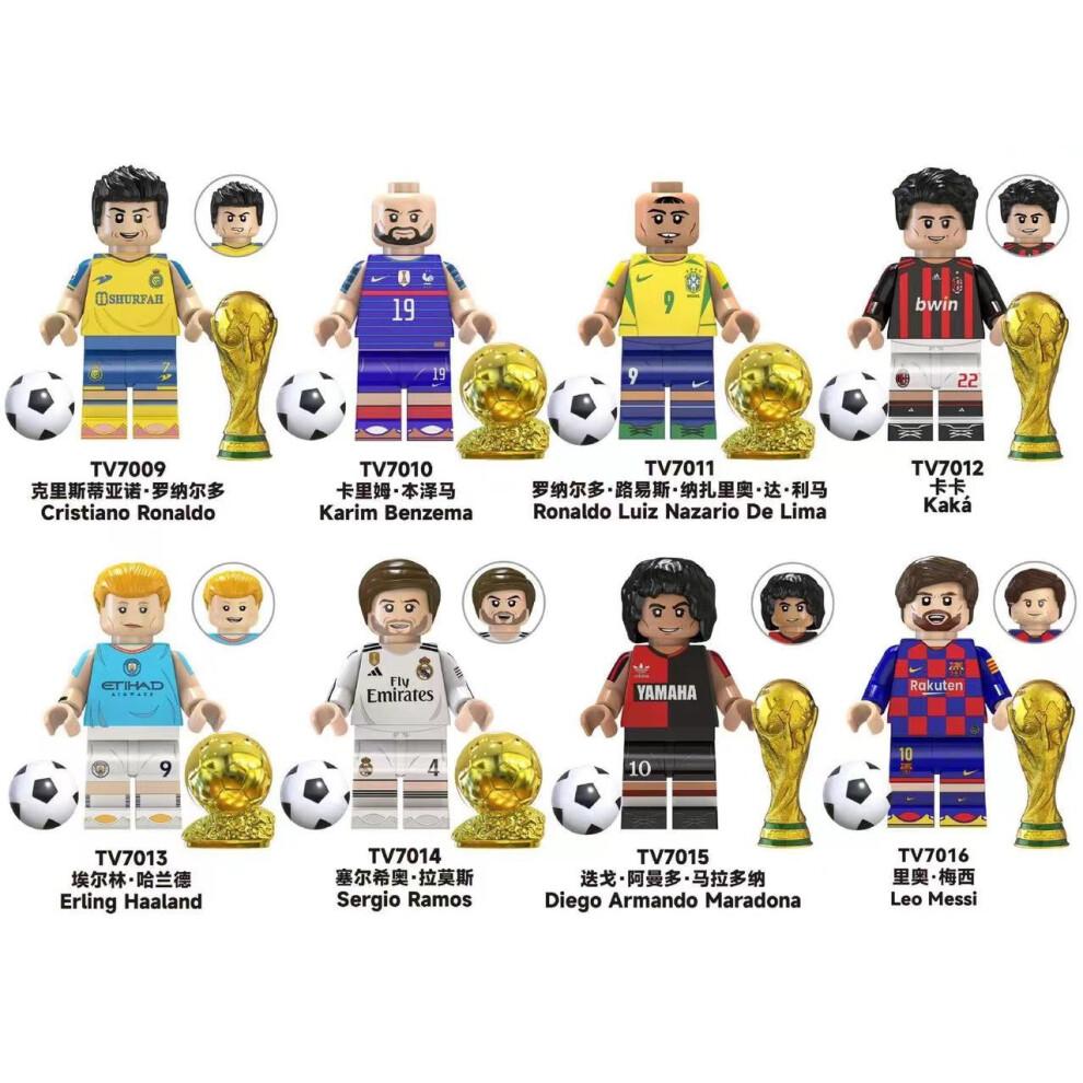 (8 GAB-H) Sporta Figūras Futbola Spēlētāji