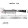 67 Layers Damascus Steel Kitchen Santoku Knife Meat Cleaver Knife Vegetable Cutter Slicer