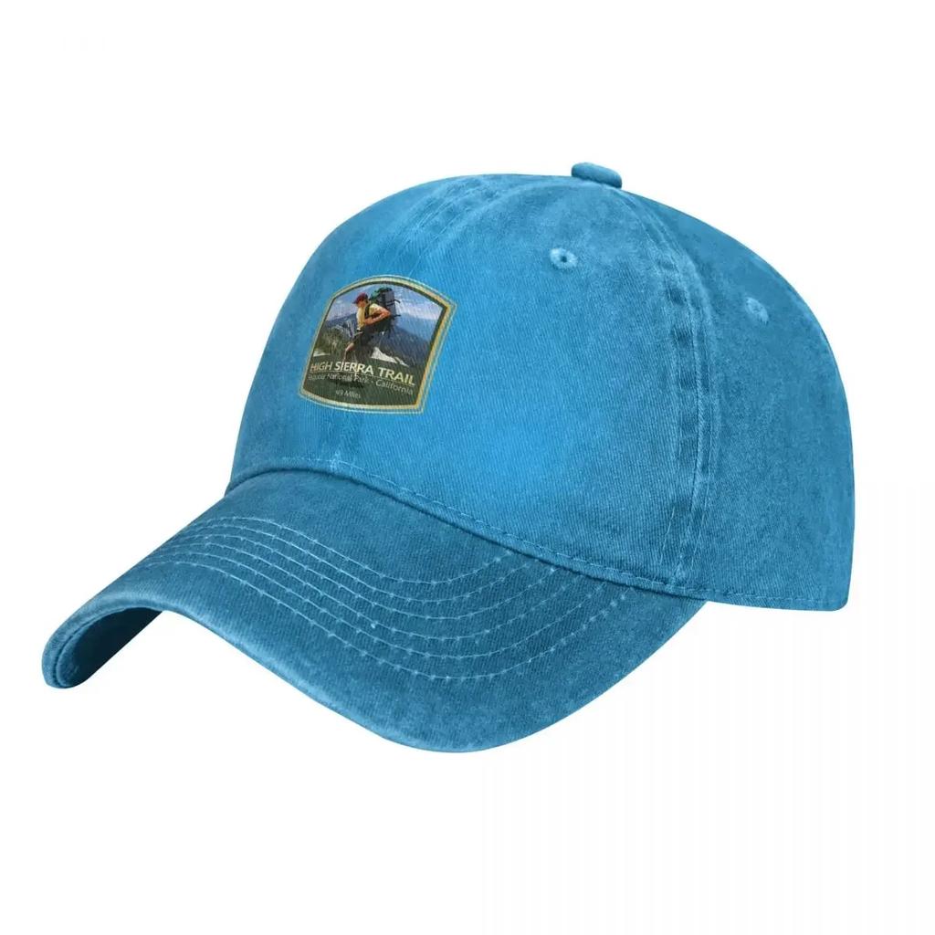 High Sierra Trail (PF) Cowboy Hat Fashion Beach Horse Hat Sun Cap Vintage Trucker Hats For Men Women's