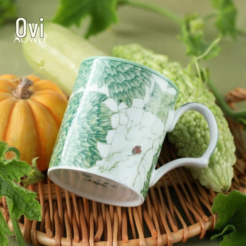 Aowei Jingdezhen Underglaze Ceramic Mug
