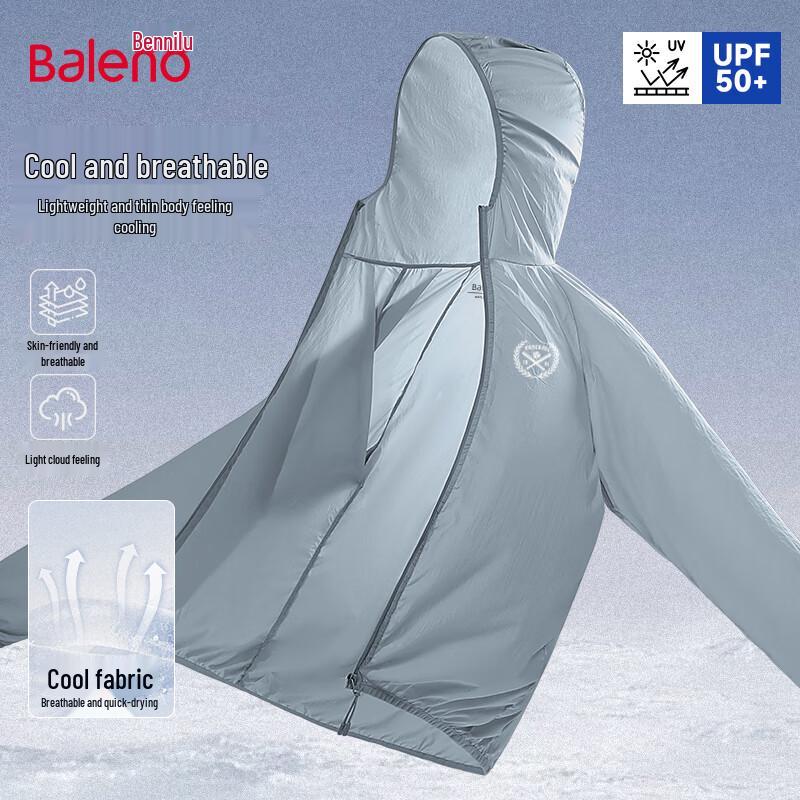 Baleno Men s Lightweight Cooling UPF50+ Sun Protection Jacket M