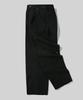 Beodeonteu Utility Side Big Pocket Wide Pants [Black]