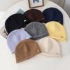 New Style Autumn/Winter Hat Women Dandy Hat Metal Decoration Beanie Hats For Girl Warm Outdoor Knit Cap
