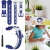 Soft Silicone Wriststrap Replacement Quick Release Bracelets Watch Silicone Band Breathable Belt Straps for Whizkid 2