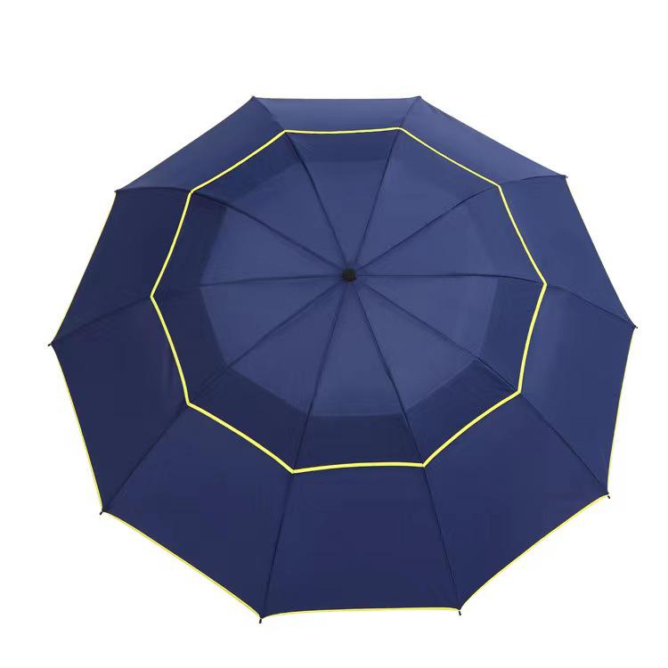 Three-Fold Double-Layer Windproof Umbrella: Foldable, Anti-UV, Rainproof, Sun Protection, Durable, High-Grade Design