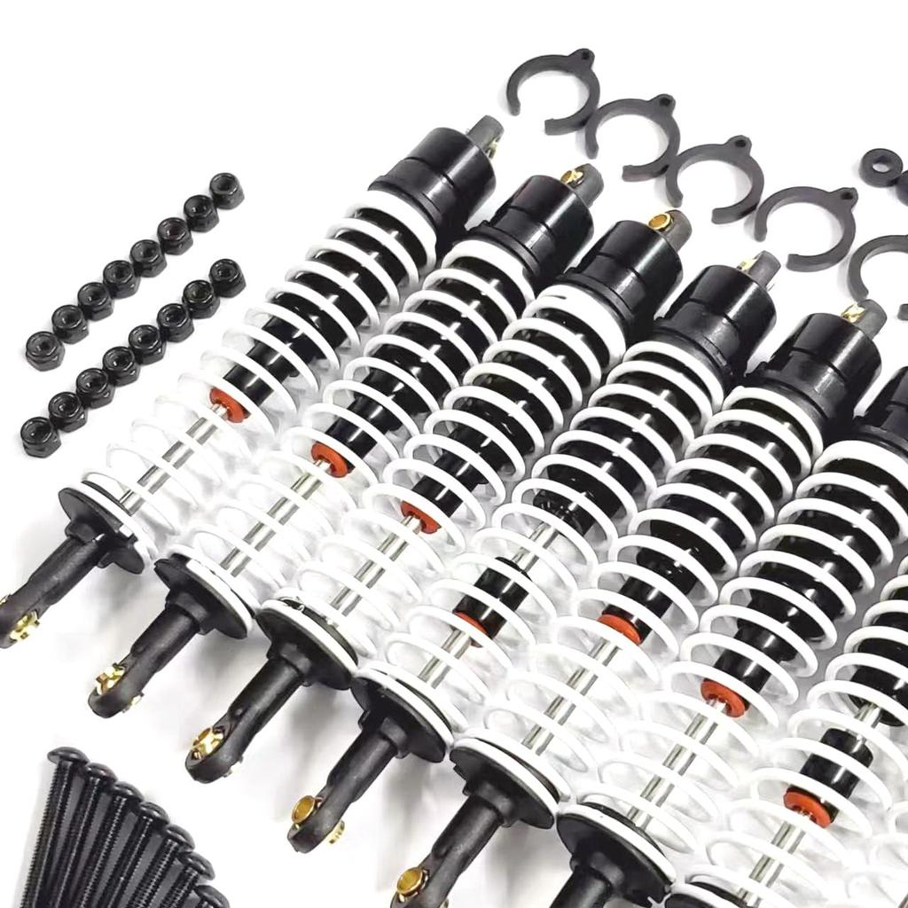 Kingfly OP Parts Aluminum Oil Damper Set of 8 for Tamiya Bullhead/Super Clod Buster