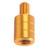 Fishing Landing Net Handle Connector Fishing Net Rod Head Converter Replacement Part Fishing Landing Dip Net Connector