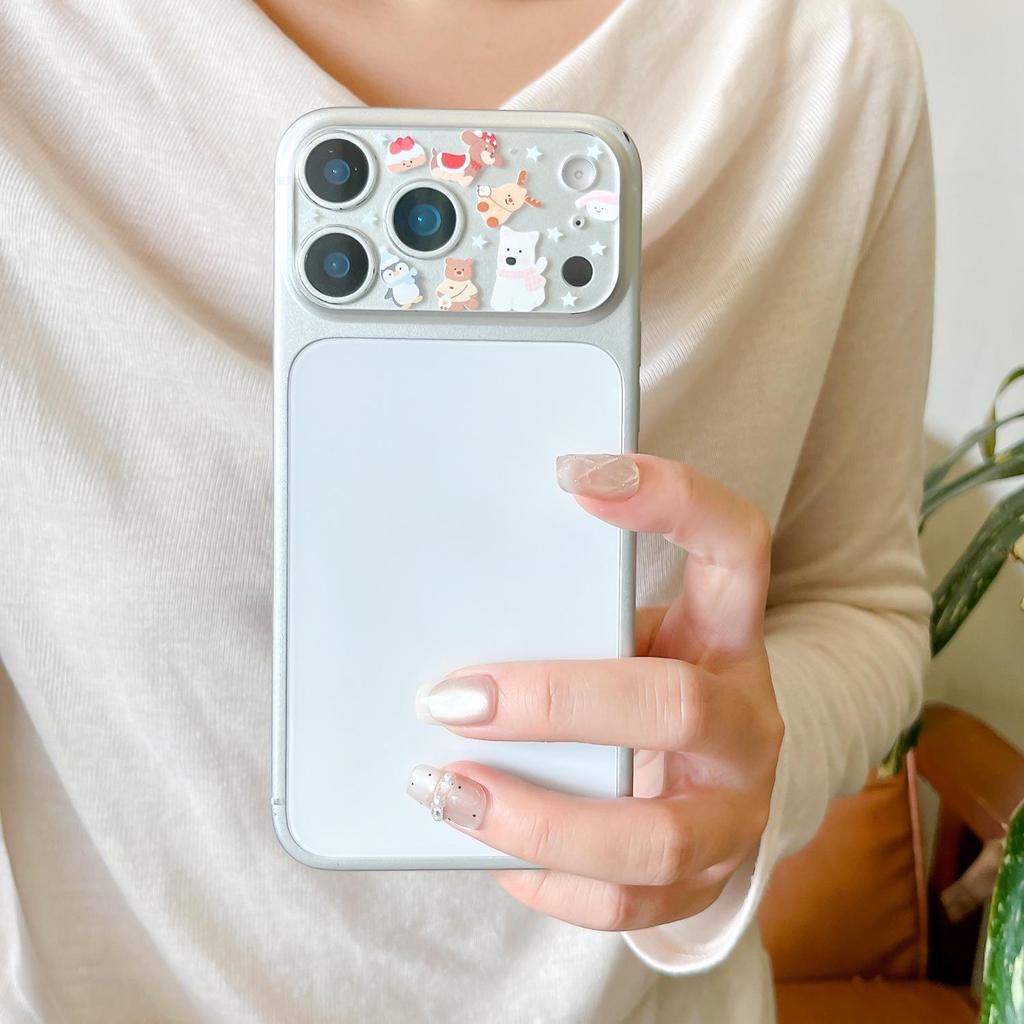 Insta-Cute Cartoon Lens Protector for Apple 17 Pro/Max