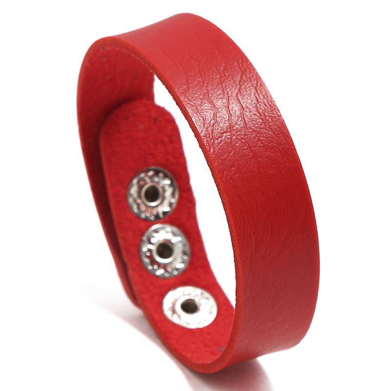 

Versatile Bracelet, Adjustable Cuff Wristband Simple and Versatile, Adjustable Women s Bracelet in Korean Style. красный