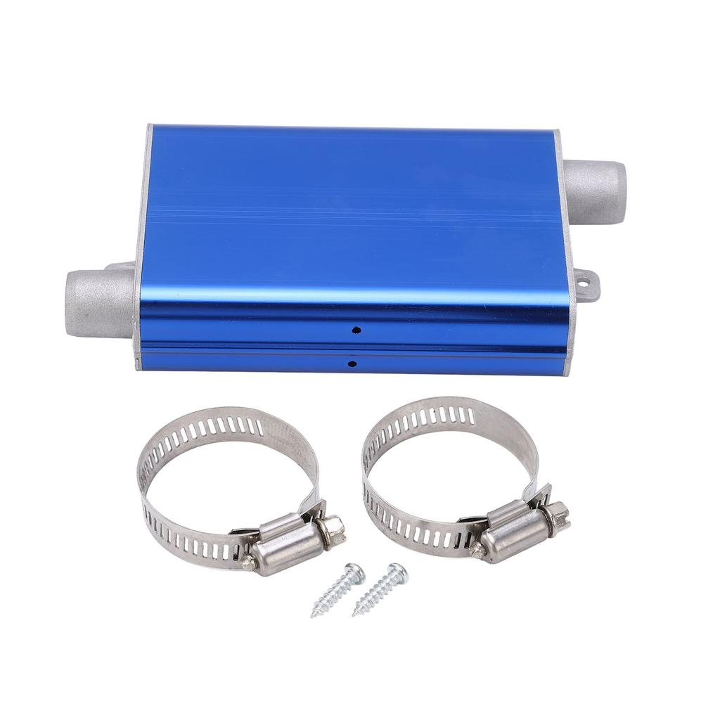24mm Parking Heater Exhaust Pipe Muffler Aluminum Alloy Straight Heater Silencer for Eberspacher Airtronic D2 D4 D4S
