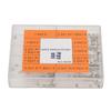 Silver Stainless Steel Crown Stainless Steel Watch Crown Assortment  for Watch Renovation