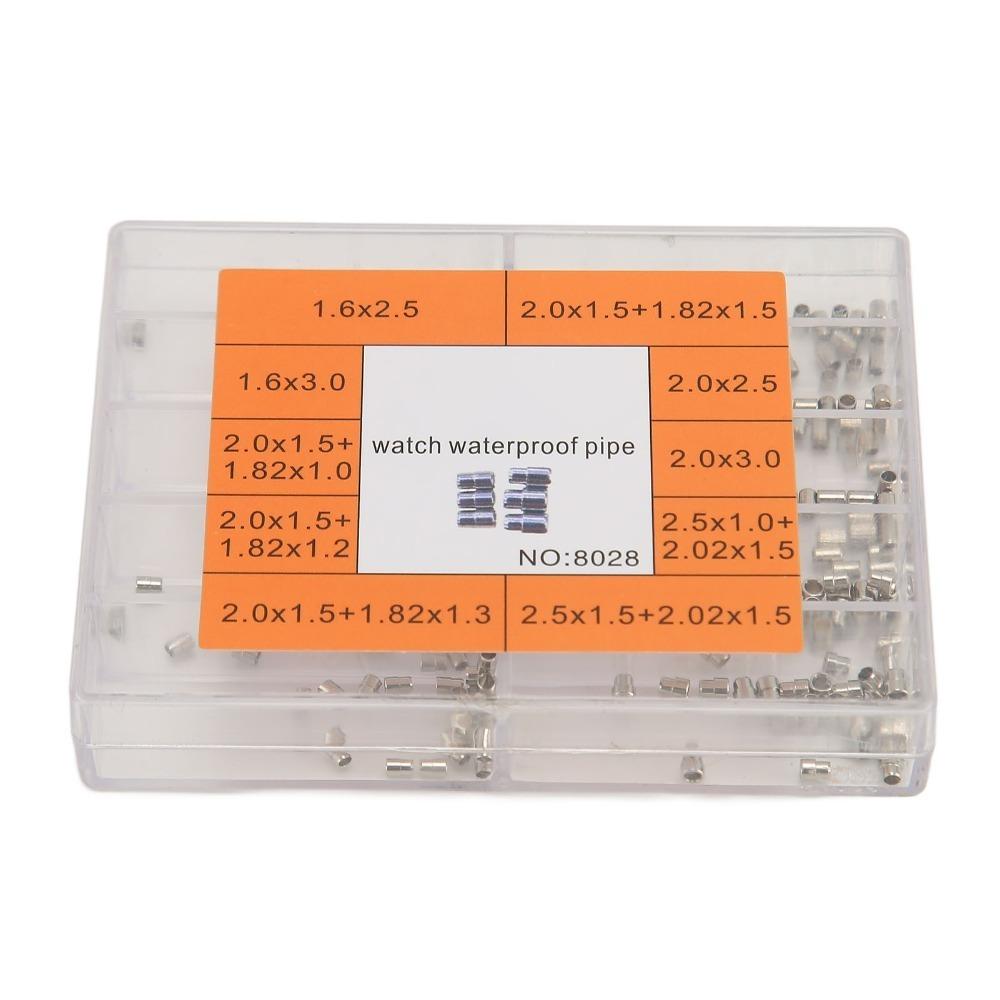 Silver Stainless Steel Crown Stainless Steel Watch Crown Assortment for Watch Renovation