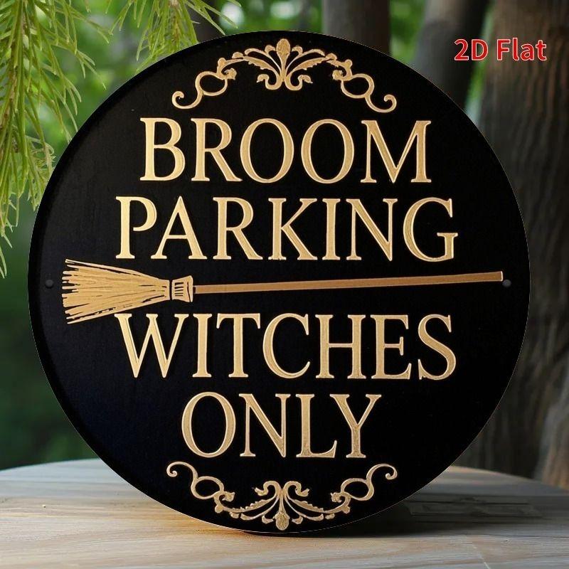 2D Flat Hanging Decorative Metal Sign Hand Painted Art