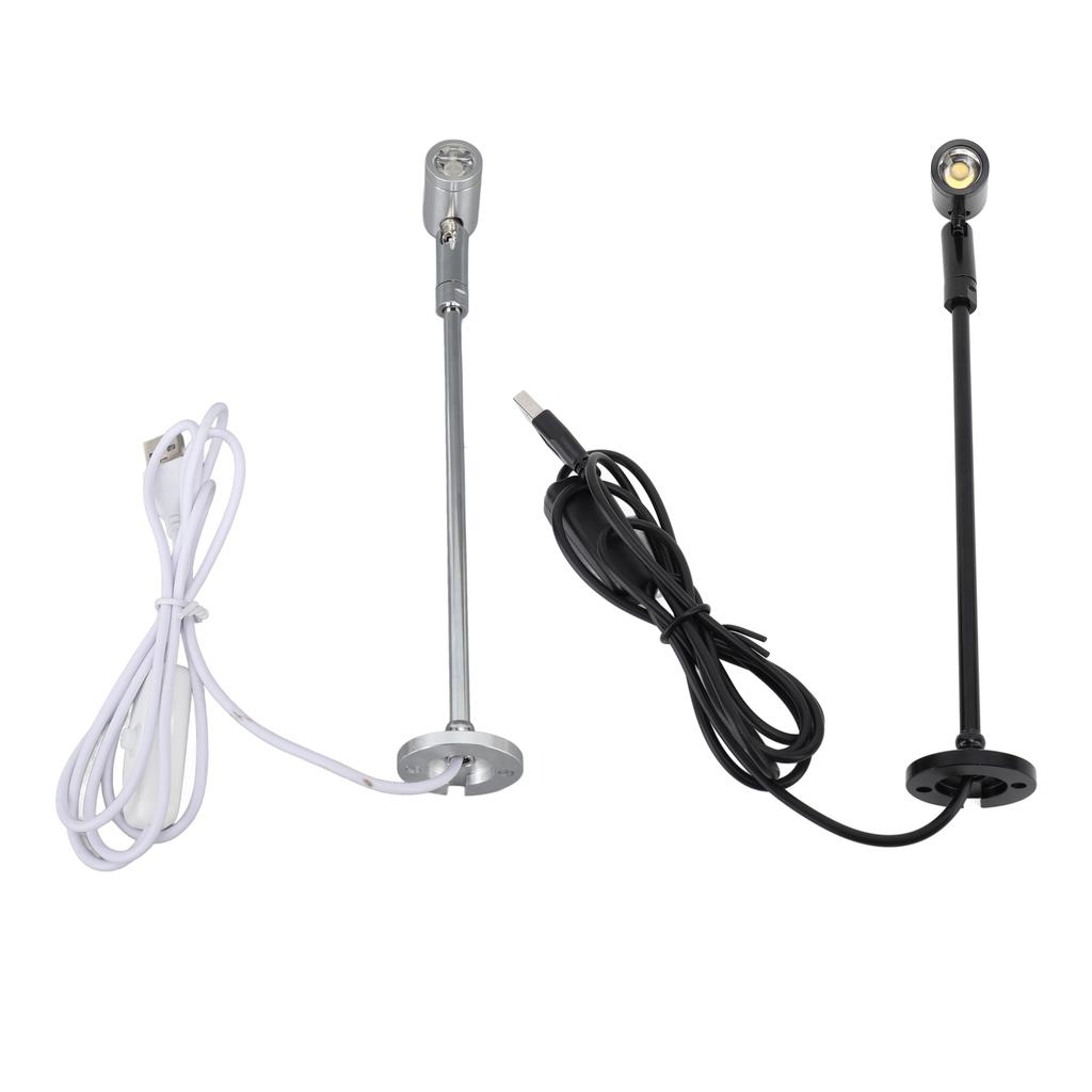 Standing Cabinet Spotlight LED Jewelry Display Spotlight Standing USB Powered Aluminium  Spotlig