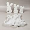 Rabbits Molds Casting Molds Plasters Molds Easters Silicone Mould Ornament Molds Castings Molds Epoxy Resin Molds