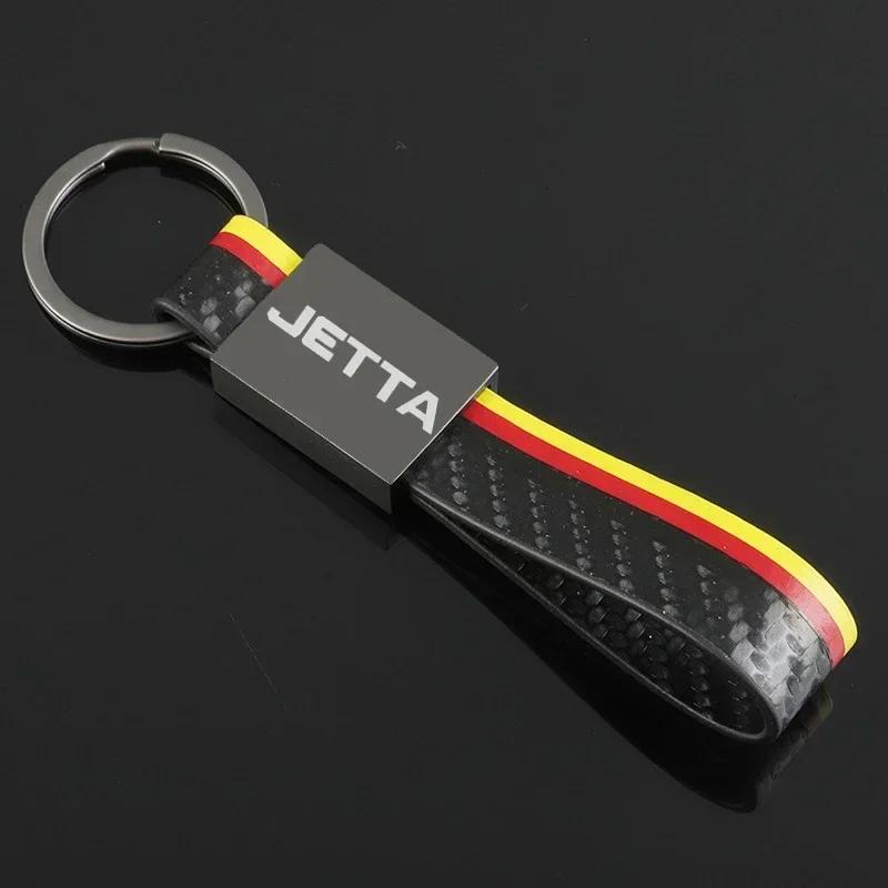 

New New Leather Car Logo Keychain For Volkswagen JETTA Logo Polo Magotan Lavida Touareg Auto Keyfob Keyring Pendant Accessori