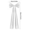 Christmas Bows For Tree Large Festive Ornaments Christmas Bow Tree Topper Ornaments For Indoor Outdoor Mantel Fireplace Front