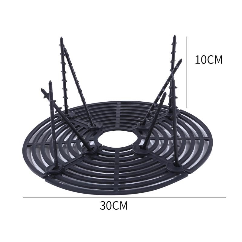 1PC Plant Pot Soil Guard With Nails Plant Pot Grid Flower Pot Cover Baby Safety Mouse Garden Home Plant Protector