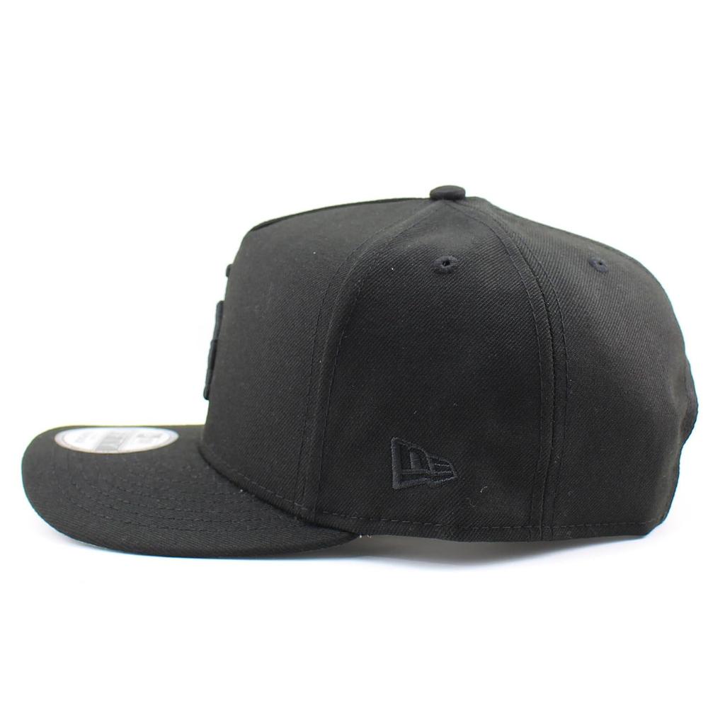 New Era Cap 9FIFTY Snapback Los Angeles Dodgers MLB A-FRAME SNAPBACK CAP BLACKOUT LOS ANGELES DODGERS 950 Hat Blackout Shohei Otani [Used]