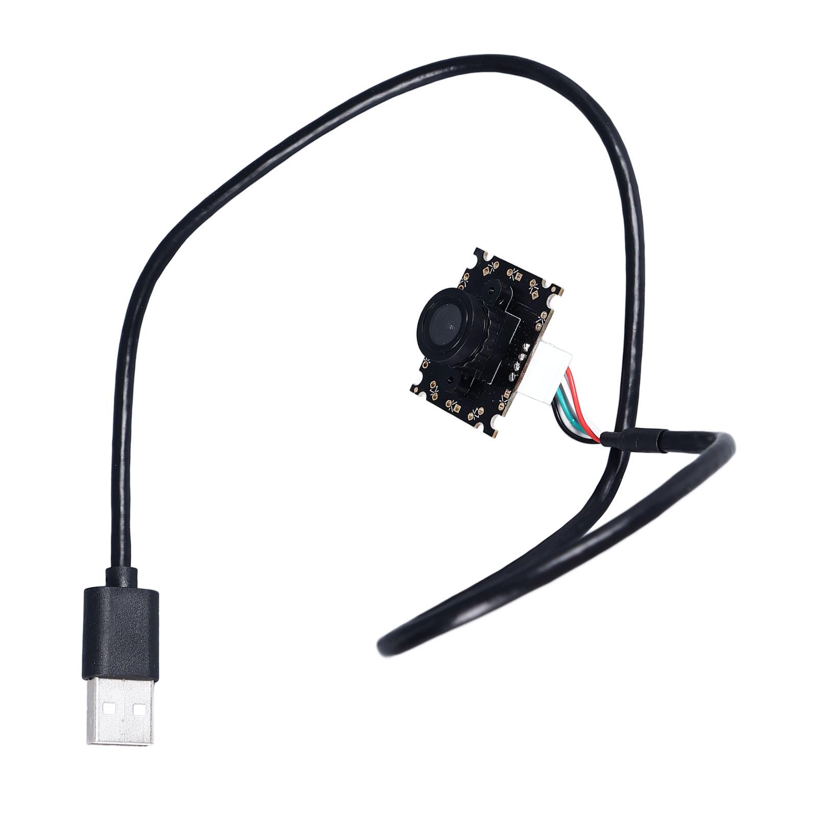 

Модуль камеры 0.3 МП для чипа OV7670 640x480 30 кадров в секунду USB проводная камера 130 градусов дисторсия ручная