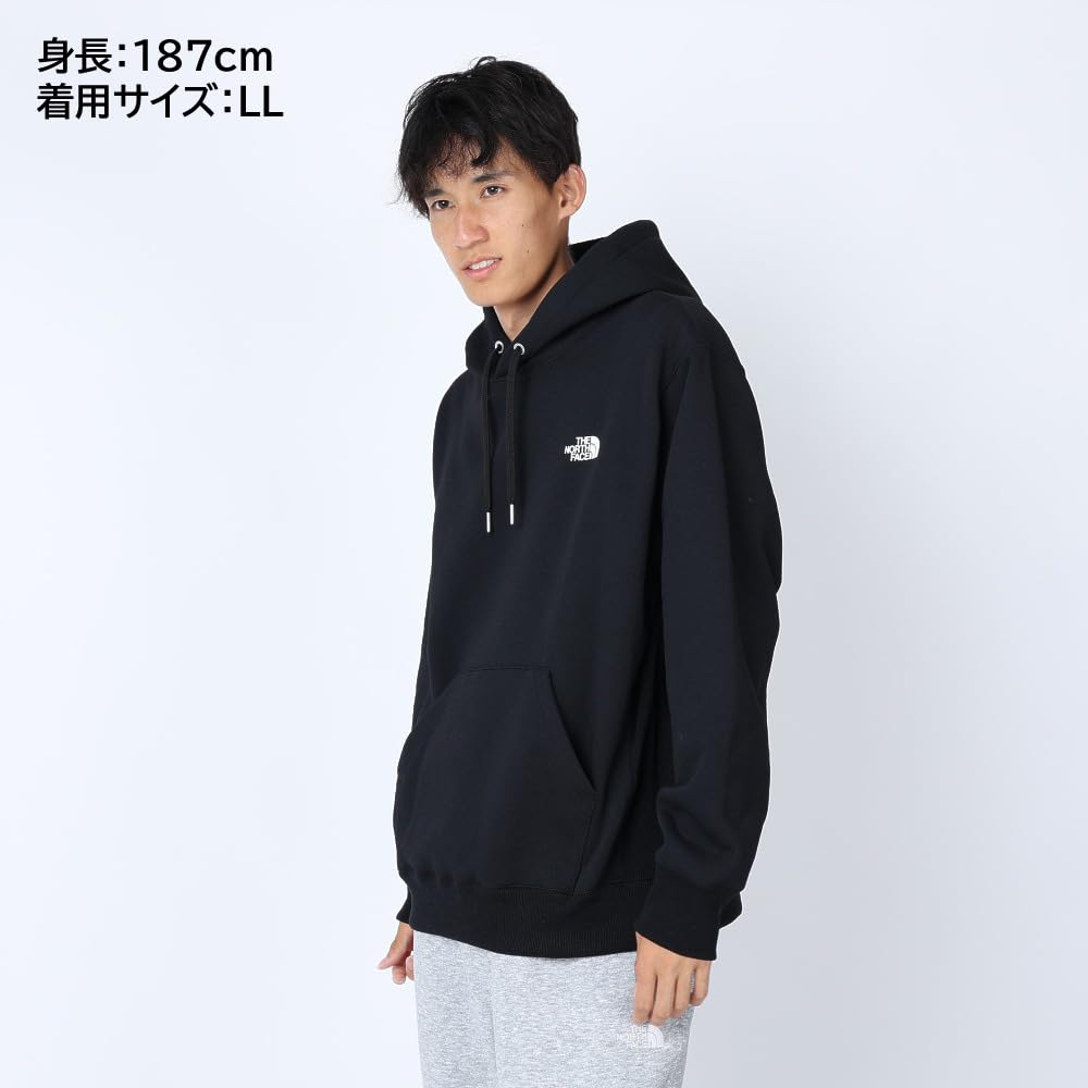 The North Face Back Square Logo Size S Hoodie, Unisex, Quick-Drying, Warm, Stretch, [FW23] Black,