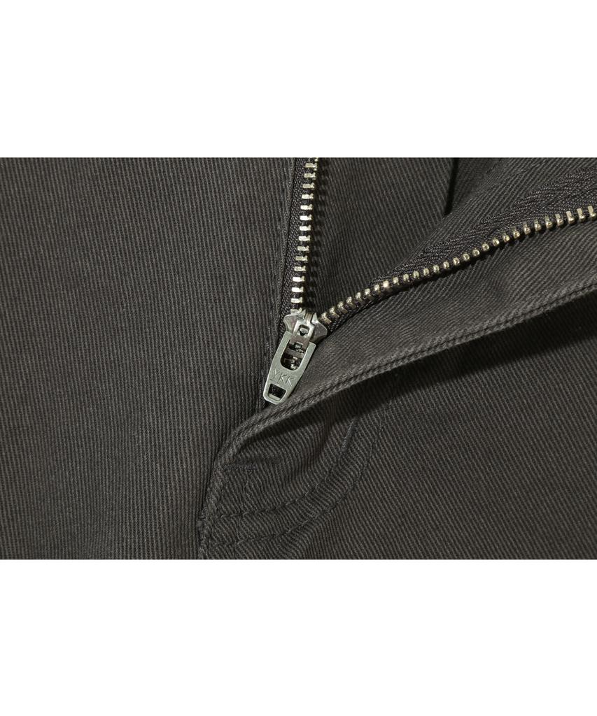 BASEMOMENT Cinch Back Curved Bermuda Pants Mocha Smoke