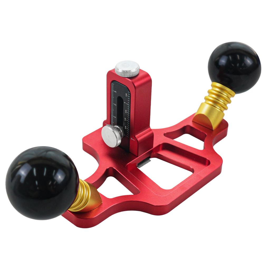 Professional Router Plane with Adjustment Knob Woodworking Handheld Bottom Cleaning Manual Slotting Edge Trimming Flat Planer