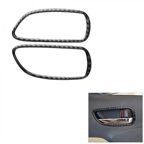 Carbon Fiber Front Door Handle Frame Cover Trim For LEXUS IS250 IS350 2006-2012