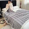 LISM Warm Knitted Sofa Throw Blanket