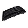 Front Bumper Fog Light Grille Glossy Black Side Bumper Fog Lamp Cooling Air Grill for A3 8v Sedan Sportback Convertible