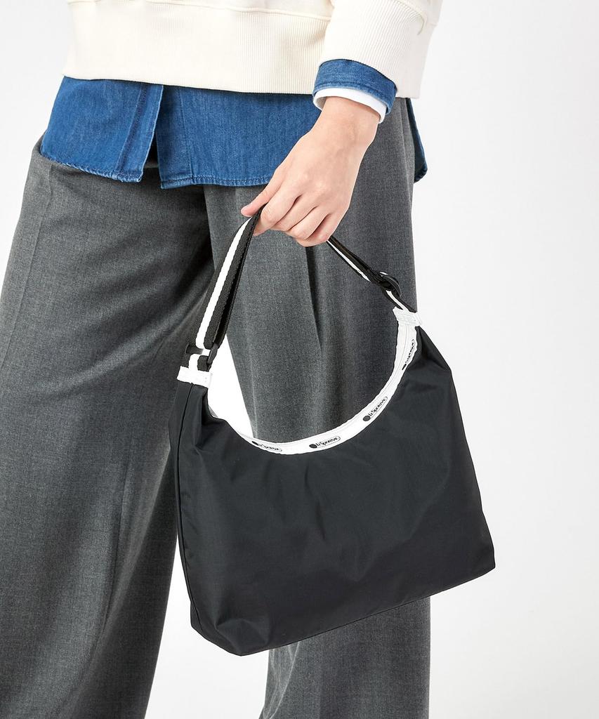 CRESCENT SHOULDER BAG1395Spectator Black