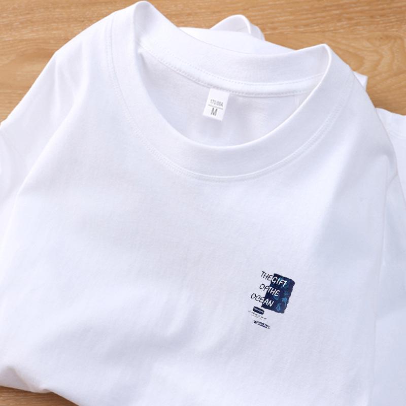 Unisex Trendy Printed Cotton Short Sleeve T-Shirt - Summer Fashion