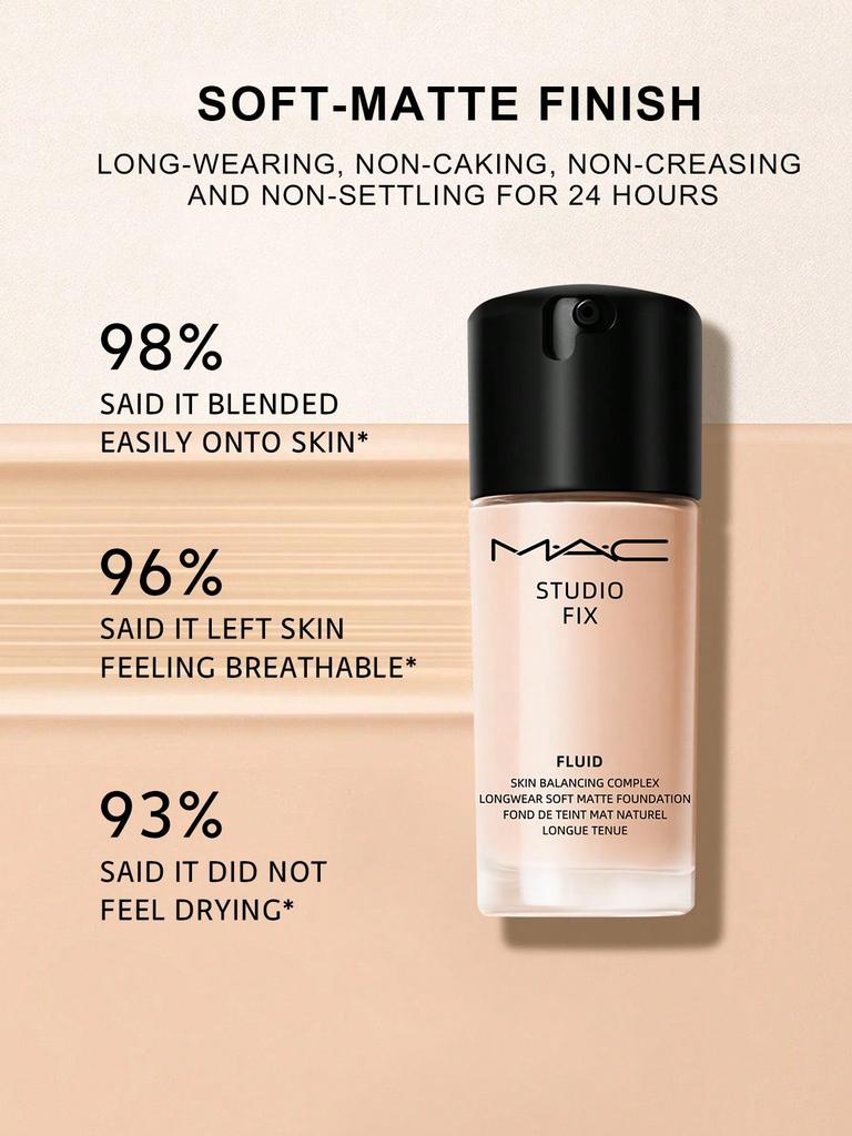 Mac Studio Fix Foundation | 24Hr Matte Oil Control, NC11 30mL