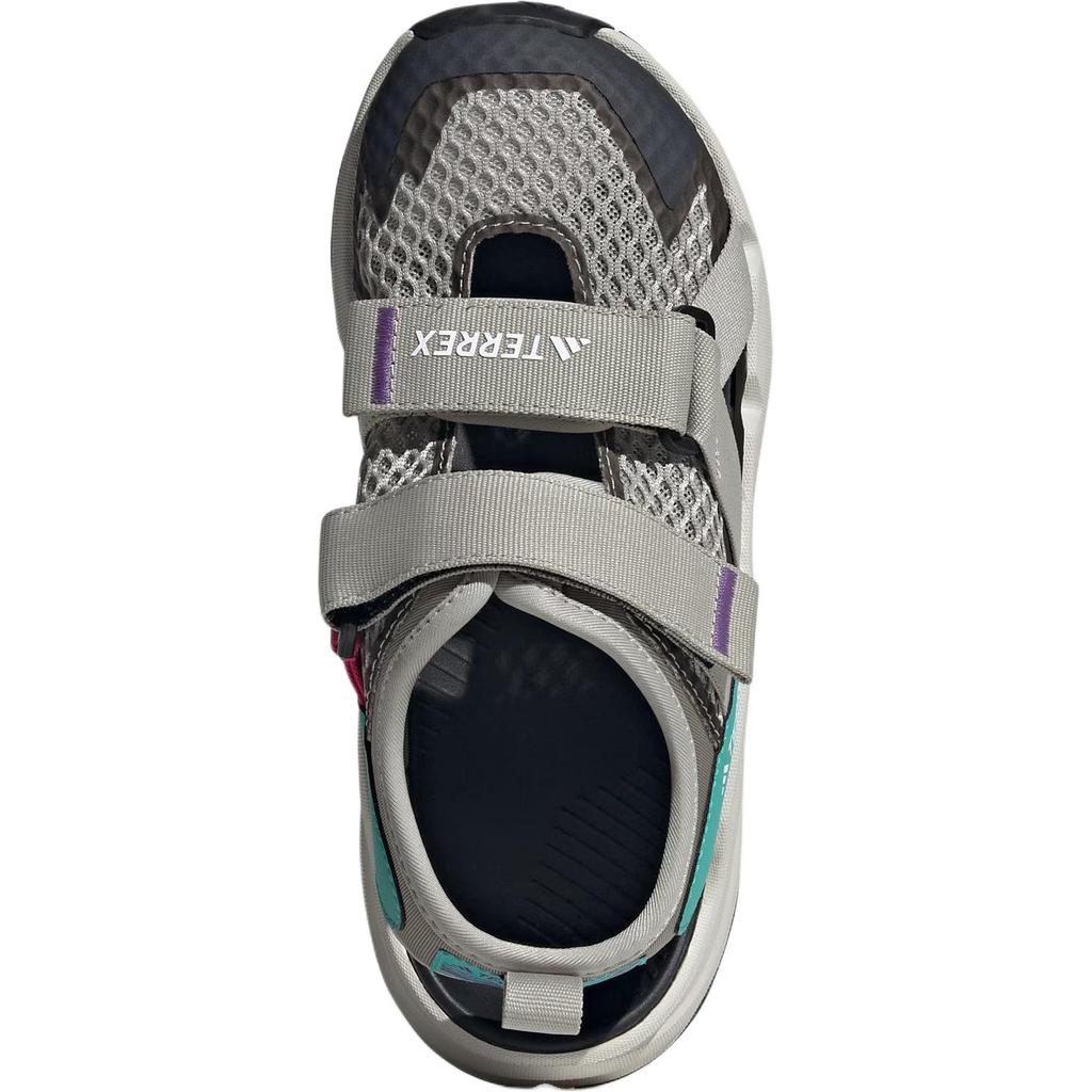 Adidas Terrex Hydroterra At Stylish Comfortable Non-Slip Durable Low-Top Sandals Kids Sandals Gray IH6377