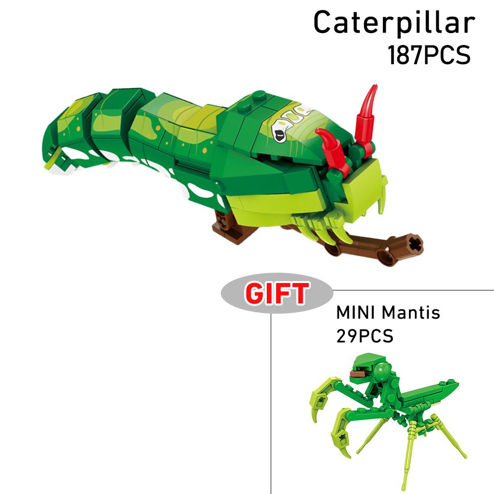 

Insect Butterfly & Caterpillar Set Puzzle Toys - Ideal for Ecological Learning, Indoor Entertainment, Perfect for Festive Gifts in bag