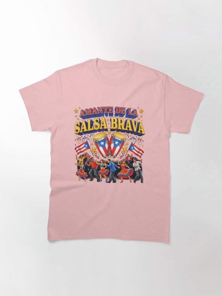 Héctor Lavoe Maracas Bongoes Congas Puerto Rico Amante Salsa Brava Classic T-Shirt