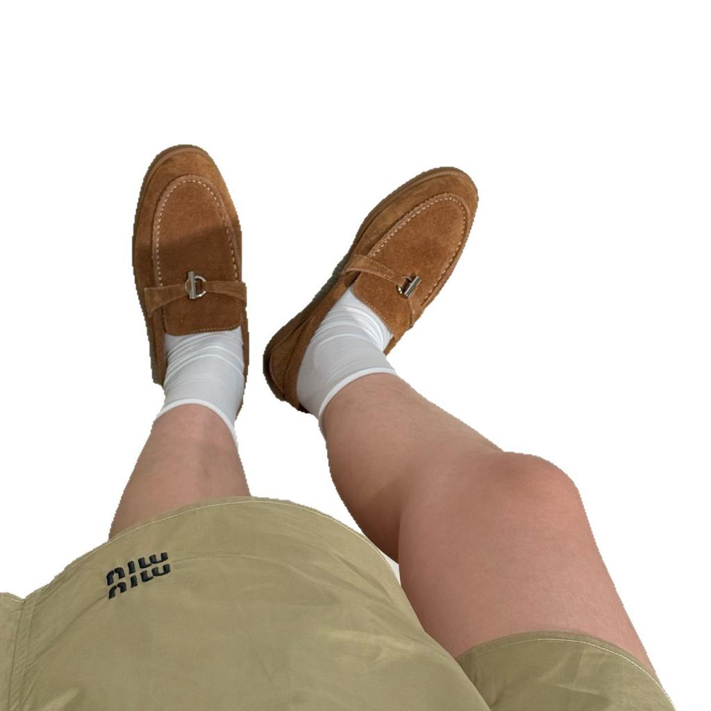 Tide brand flat-soled retro gold coin high-end loafers women's shoes 2025 new autumn versatile British style single shoes