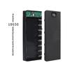 Diy 8*18650 Battery Power Bank Case Charge Storage Box 5V Dual Usb Type C Battery Holder Box Pd Qc3.0 Fast Charge For Phone