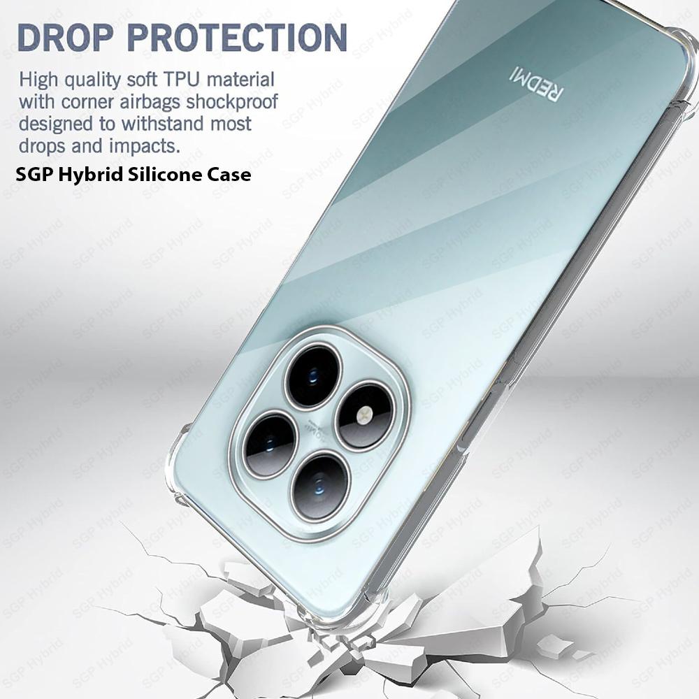 For Redmi Note 15 Pro Note15 Pro+ 5G Case Clear Silicon Back Cover Xiaomi Redmy Note15Pro Plus Shockproof Funda Soft Shell Coque