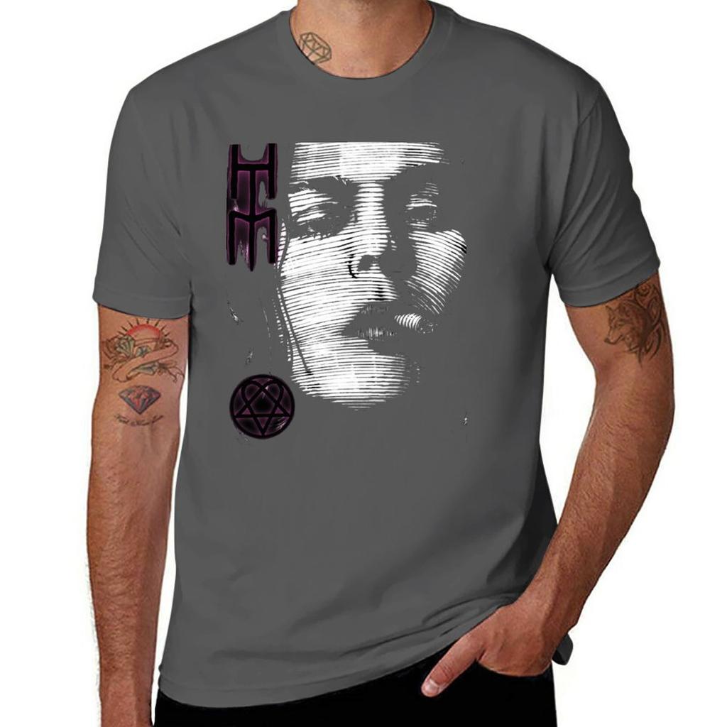 Him Valo Razorblade Tee OPTIMIZED FOR BLACK SHIRTS TShirt summer top plain tshirts for men