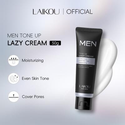 Men Tone-up Lazy Cream Revitalisierender, nährender Make-up-Concealer, lang anhaltender Hautkorrektor, 50 g