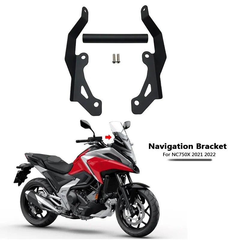 

NC750X GPS-навигационный кронштейн для телефона, передняя панель, держатель для телефона, GPS-держатель, подставка для Honda NC750X NC 750X NC750 X NC 750 X 2022