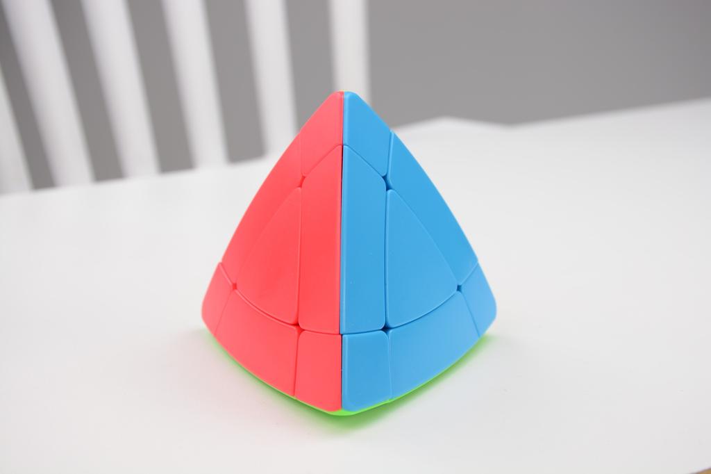 Shengsho cubo 3x3x3 disposizione torre magica cubo luminoso idea regalo natale