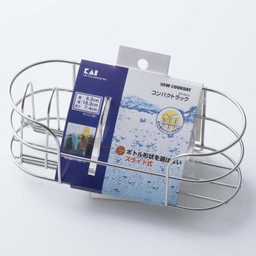 Kai Corporation KAI Sponge Rack, Compact Sponge Holder (In-Sink Type), New Cook Day Kitchen Tool, DR-5410